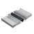 Профиль (210-8-2500 CL) магнит черный 90º/180º, L=2500 (1 компл/2шт), стекло 8.0 мм, ПВХ прозрачный БЕЛЫЙ