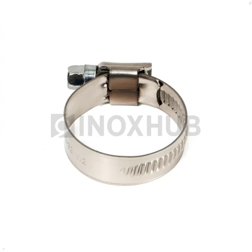 Хомут червячный INOXHUB 110-130/12 W2
