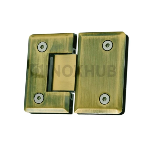 Петля (303 Bronze) стекло-стекло 180°, под Бронзу