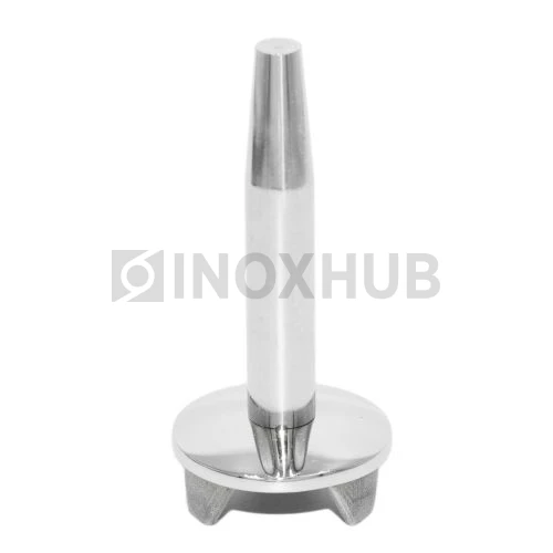 Наконечник штырь сварной облегченный, Ø38.1 мм, AISI 304, GRIT 600