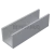 П швеллер 15 AL, 15×15×15×1.5 мм, кратно 3 м, Анодированный алюминий