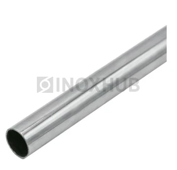 Труба круглая AISI 201, ASTM A554, Ø38.0×1.5×6000 мм, GRIT 600