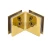 Коннектор (725 Gold) стекло-стекло 90°, под Золото Коннектор (725 Gold) стекло-стекло 90°, под Золото