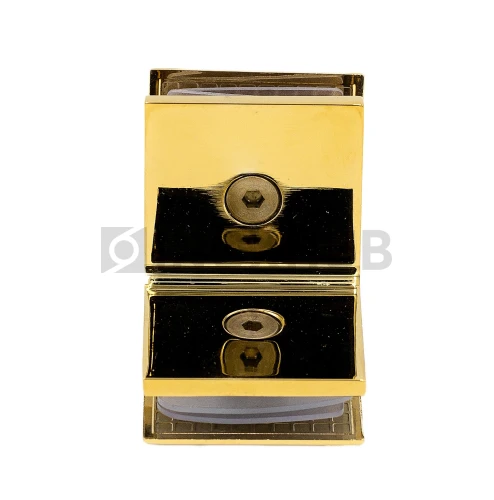 Коннектор (725 Gold) стекло-стекло 90°, под Золото