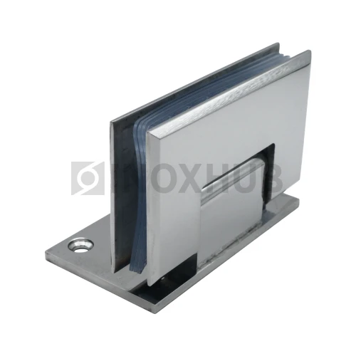 Петля (305 PSS) стена-стекло (c фаской) одностороннее крепление, нерж. сталь полированная