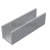 П швеллер 15 AL, 15×15×15×1.5 мм, кратно 3 м, Анодированный алюминий