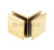 Коннектор (725 Gold) стекло-стекло 90°, под Золото Коннектор (725 Gold) стекло-стекло 90°, под Золото